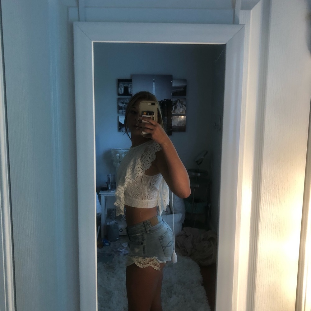 Floral Free People Top - Picture 4 of 6